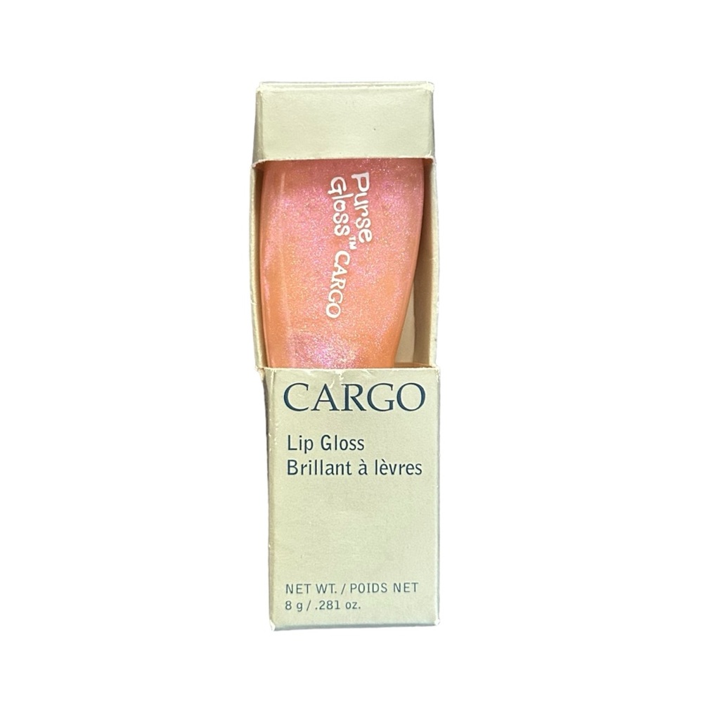 Vintage Y2K Cargo Cosmetics London Purse Lip Gloss 2000s Discontinued NWT